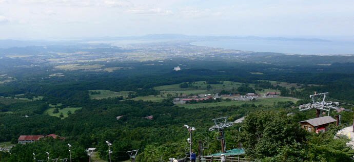 第3回山の日全国大会in鳥取 山鐘リレーの様子